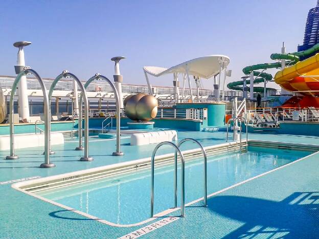 Norwegian Epic - Aqua Park mit Swimmingpools