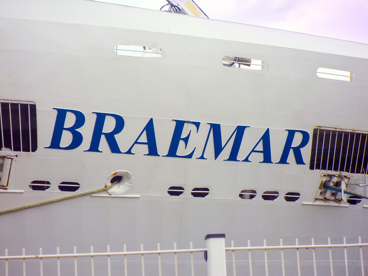 Kreuzfahrtschiff Breamar von Fred. Olsen Cruise Lines
