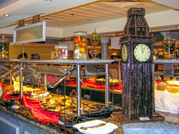 Kreuzfahrtschiff Norwegian Jewel von Norwegian Cruise Line (NCL) - Schokoladenbuffet im Garden Café