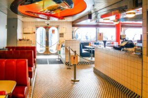 Sports & Burger Bar -Restaurant auf der Color Fantasy von Color Line