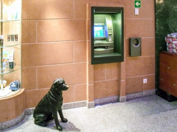 Geldautomat (ATM) auf der Color Fantasy von Color Line
