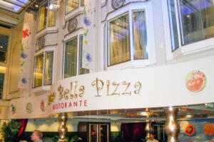Mama Bella Pizza Ristorante auf der Color Fantasy von Color Line