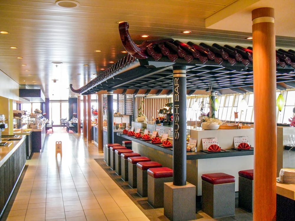 East Restaurant & Sushi Bar auf dem Kreuzfahrtschiff AIDAblu von AIDA Cruises